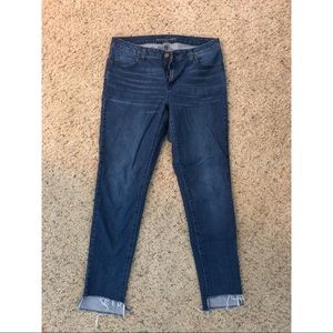 Michael Kors Frayed Hem Jeans